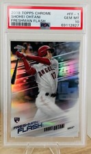 Shohei Ohtani 2018 Topps Chrome #FF-1 Freshman Flash Rookie PSA 10 Dodgers 💎🔥