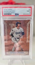 Topps 2026 Diamond Dust Shohei Ohtani Dodgers #2 PSA 9 🔥🔥