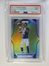 2017 Prizm DESHAUN WATSON Silver Prizm ROOKIE RC #279 PSA 9 MINT
