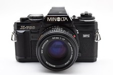 Minolta New X-700 SLR Film Camera New MD Rokkor 50mm f1.7 [Near MINT] JAPAN #424