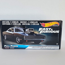 Hot Wheels Premium Fast & Furious Full Force Limited Edition 5-Car  SEALED BOX