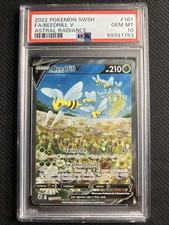 Beedrill V Alternative Art Ultra Rare #161/189 PSA 10 GEM MINT
