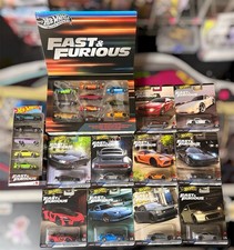 Hot Wheels Fast & Furious Lot of 25 Car Total Premium N Silver Series 1/64 New !