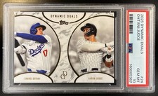 2025 Topps Dynamic Duals #24 Shohei Ohtani Aaron Judge PSA 10