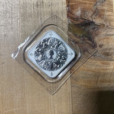 2025 UK Queen's Beast Completer 1 oz 0.9999 Silver Bullion Bar - The Royal Mint