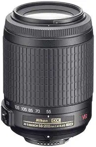 Nikon 55-200mm f/4-5.6G AF-S DX NIKKOR ED VR II Lens