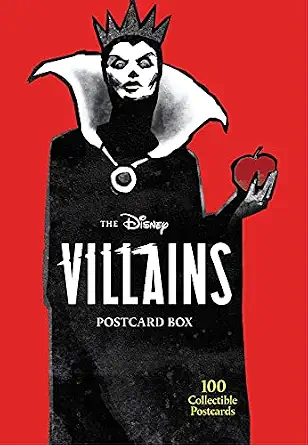 The Disney Villains Postcard Box: 100 Collectible Postcards