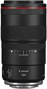 Canon RF100mm F2.8 L Macro is USM Lens, Medium Telephoto Lens, Macro Lens, Compatible with EOS R Series Mirrorless Cameras, Black