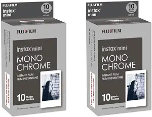 Fujifilm Instax Mini Monochrome Film - 20 Exposures