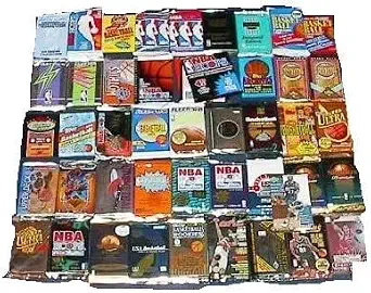 200 Basketball Cards in Old Sealed Wax Packs