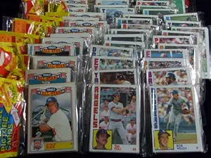 1984 Topps Baseball Cards - RACK Pack (1 Pack of 54 Cards + 1983 All Star Card)