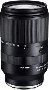 Tamron 18-300mm F/3.5-6.3 Di III-A VC VXD Lens for Sony E APS-C Mirrorless Cameras