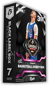 Black Label Basketball Hobby Box | 3 Gem-Mint 10 Graded Basketball Cards By TradingCard360®