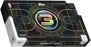 2025-26 Topps Three Basketball Hobby Box w/Autograph