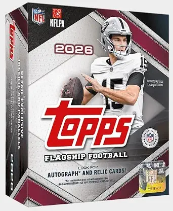 NEW 2026 ToppsFlagship Football Card MEGA Box