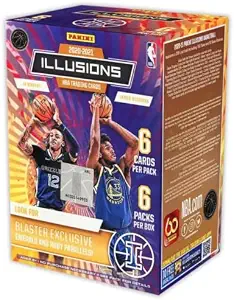 PANINI AMERICA 2020-21 Panini Basketball Illusions Blaster NBA Factory Sealed