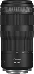 Canon RF100-400mm F5.6-8 is USM Telephoto Lens, Black, Compatible with EOS R Series Mirrorless Cameras