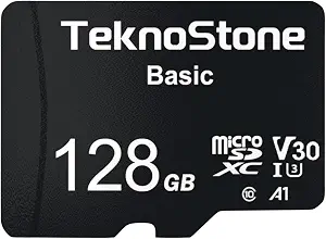 128GB Basic MicroSDXC TF Memory Card with Adapter 1 Pack