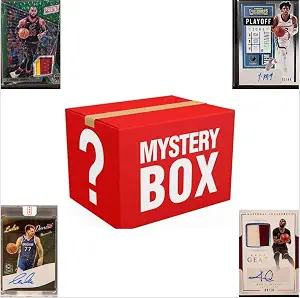 Basketball Sports Card Mystery Pack | Contains 25 Cards | 1x Autograph or Relic Cards Guaranteed | 3X Rookie Cards Guaranteed