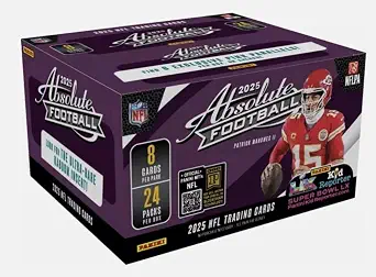 2025 Absolute NFL Football Factory Sealed Retail Box 24 Packs
