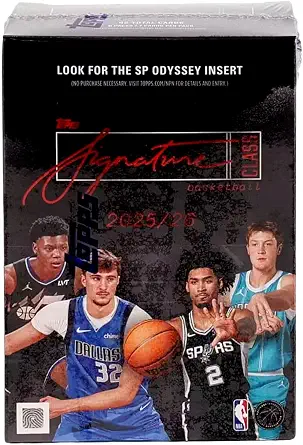 2025/26 Topps Signature Class Basketball BLASTER box (6 pks/bx)