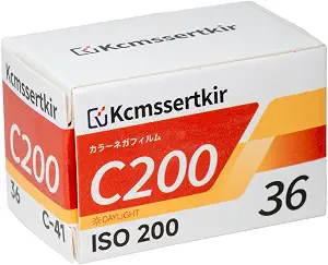 C200 Color Negative Film ISO 200 35mm 135 Format 36 Exposures 1Roll
