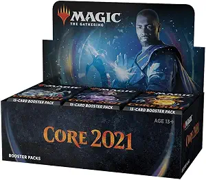 Magic: The Gathering Core Set 2021 (M21) Draft Booster Box | 36 Booster Packs (540 Cards) | Latest Set