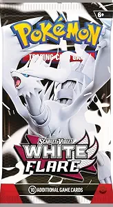 Pokemon – White Flare – English Sealed Booster Pack – 10 Cards