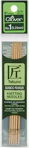 Clover 3014-1 Takumi 5-Inch Double Point, Size 1
