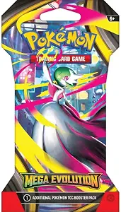 Pokemon TCG: Mega Evolution Sleeved Booster Pack - 10 Cards