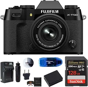 FUJIFILM X-T50 Mirrorless Camera