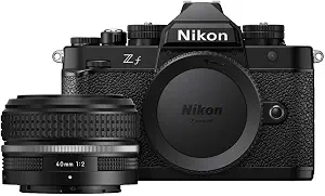 Nikon Z f FX-Format Mirrorless Camera Body – Sunset Orange