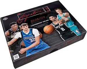2025-26 Topps Signature Class Basketball Jumbo Hobby Box, 4 Autographs