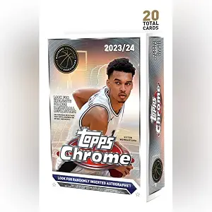 2023-24 Topps Chrome Hanger Box (20 Cards/Box)