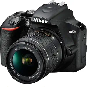 Nikon D3500 24.2MP Digital SLR Camera w/ 18-55mm Zoom Lens [EXC+]