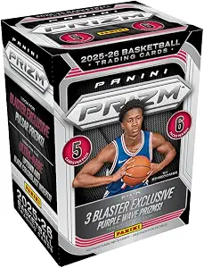 2025-26 Panini Prizm Basketball Retail Blaster Box | Factory Sealed | Exclusive Retail Prizm Parallels | Rookie Cards, Inserts & Chase Cards