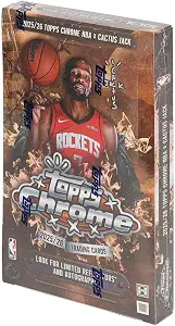 NBA 2025-26 TOPPS Chrome Cactus Jack Basketball Hobby Box