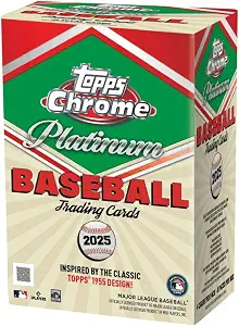 MLB 2025 TOPPS Chrome Platinum ’55 Baseball Value Box