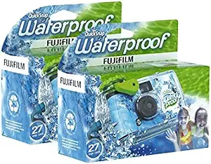 FUJIFILM QuickSnap 800 Waterproof 35mm One-Time-Use Disposable Camera (27 Exposures)