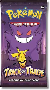 Pokemon 2023 Trick or Trade Gengar & Pikachu | Mini Booster Pack