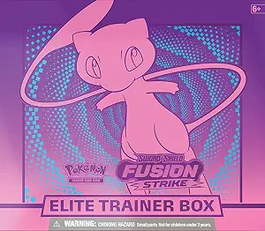 Pokemon TCG: Sword & Shield Fusion Strike Elite Trainer Box: 8 Booster Packs +More!