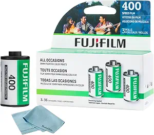 FUJIFILM 400 Color Negative Film 35mm 36EXP - 3 Pack