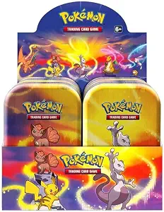 Pokemon TCG: Kanto Power Mini Tin Display Box (10 Mini Tins)