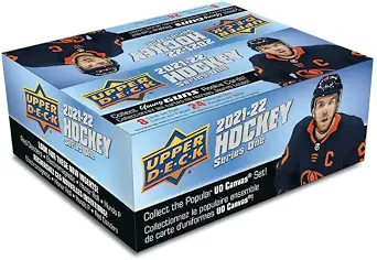 2021-22 NHL Upper Deck Series 1 Hockey Factory Sealed Retail Box 24 Packs