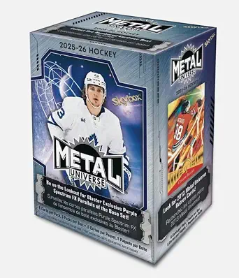 2025-26 NHL Upper Deck Skybox Metal Universe Hockey Sealed Blaster Box