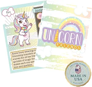 Collectible Trading Cards | 10 Card Pack | Original Unicorns | Fantasy Art with Rarity Tiers | Made in USA