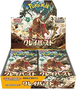 Pokemon Card Game Scarlet & Violet Expansion Pack Clay Burst Booster Box - 30 Packs (Japanese)
