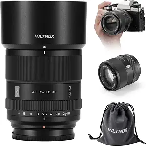 Viltrox 75mm f/1.2 Lens for Fuji X