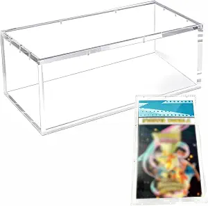 1PC Acrylic Magnetic Case for NEW Booster Bundle(10Bundle) ME2.5 Ascended Heroes Acrylic Display Case with Magnets Lid