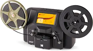 KODAK REELS 8mm & Super 8 Film Digitizer, 1080p MP4, 5" LCD, 8MP Scanner
